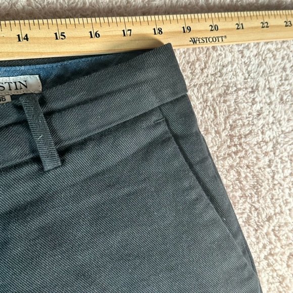 Gustin USA Military Chino Pants Twill Navy Blue Size 36x34 Button Fly Straight - Picture 6 of 12